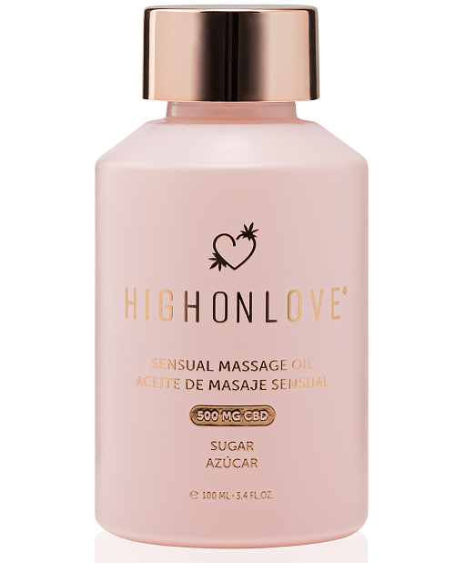 HIGHONLOVE - CBD Sensual Massage Oil