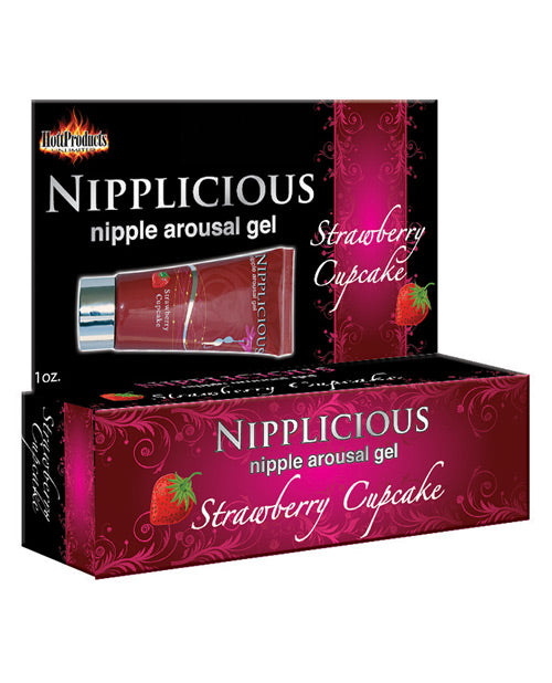 Nipplicious Nipple Arousal Gel - 1 oz - Strawberry