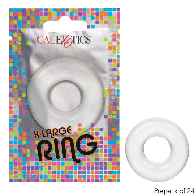 Foil Pack X-Large Ring - Clear (Prepack of 24)