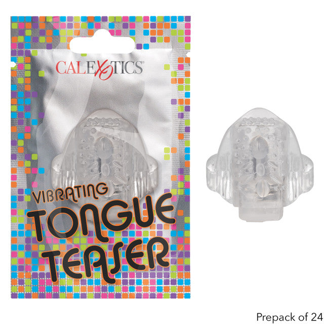 FOIL PACK - VIBRATING TONGUE TEASER CLEAR