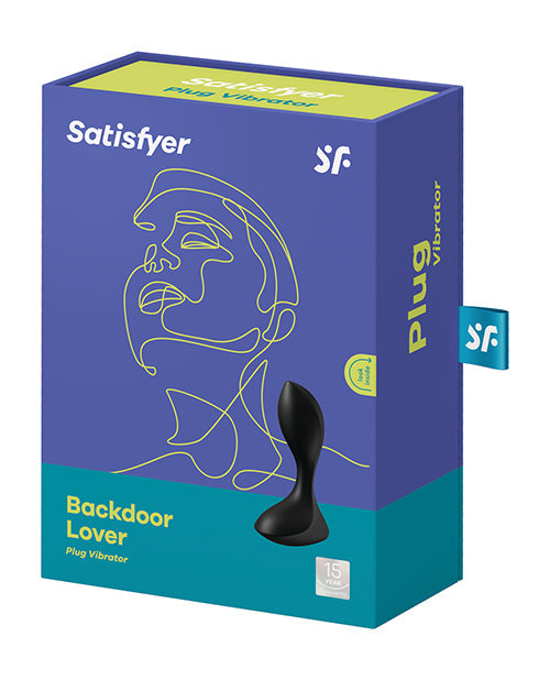 Satisfyer Backdoor Lover Silicone Vibrating Anal Plug