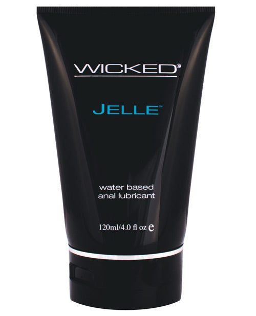 Wicked Jelle Water Based Anal Lubricant 4oz