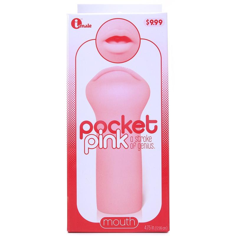 Pocket Pink Mini Mouth Masturbator