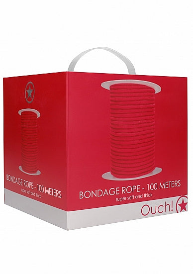 Bondage Rope - 100 Meters - Red