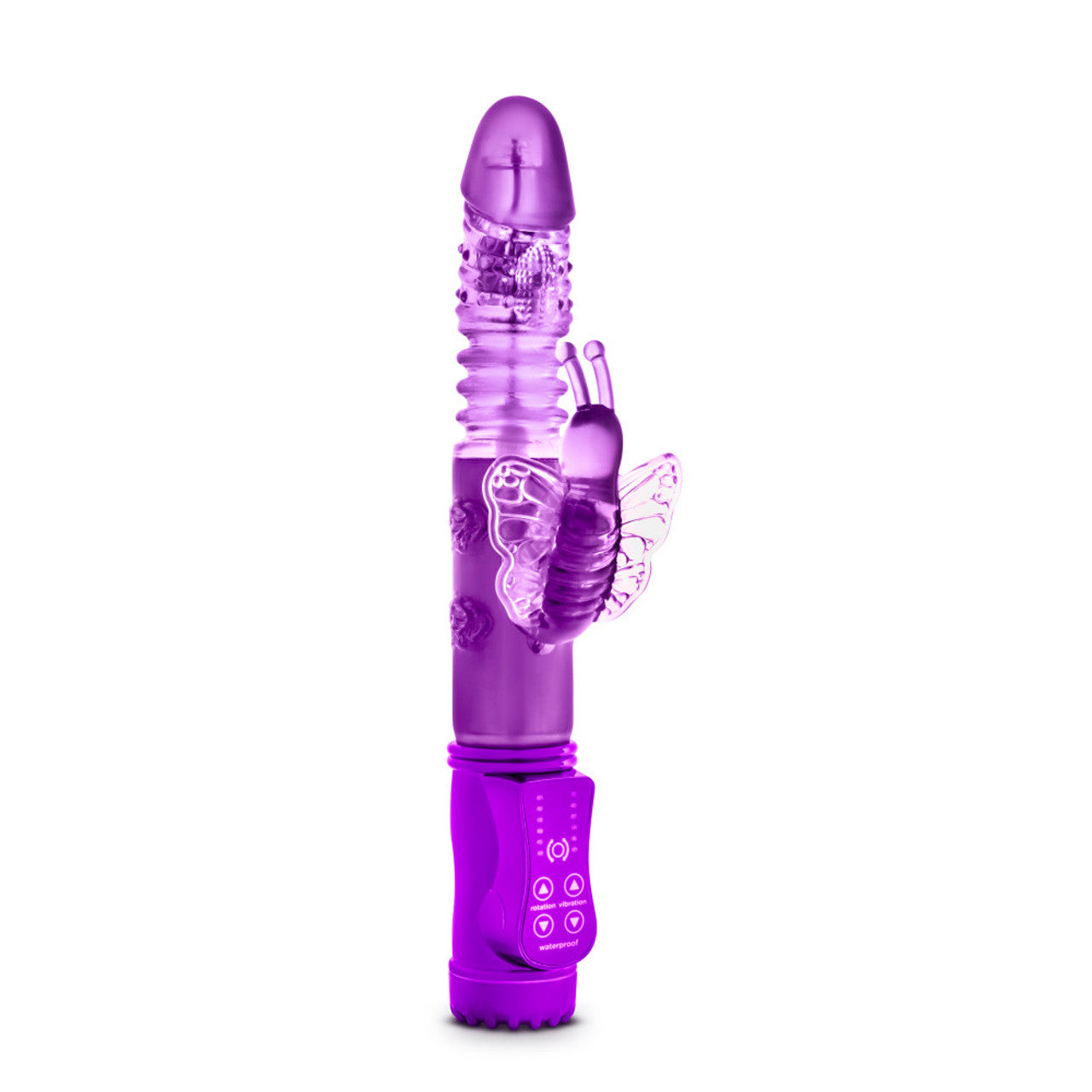 Sexy Things Butterfly Thruster Mini Rabbit Vibrator - Purple